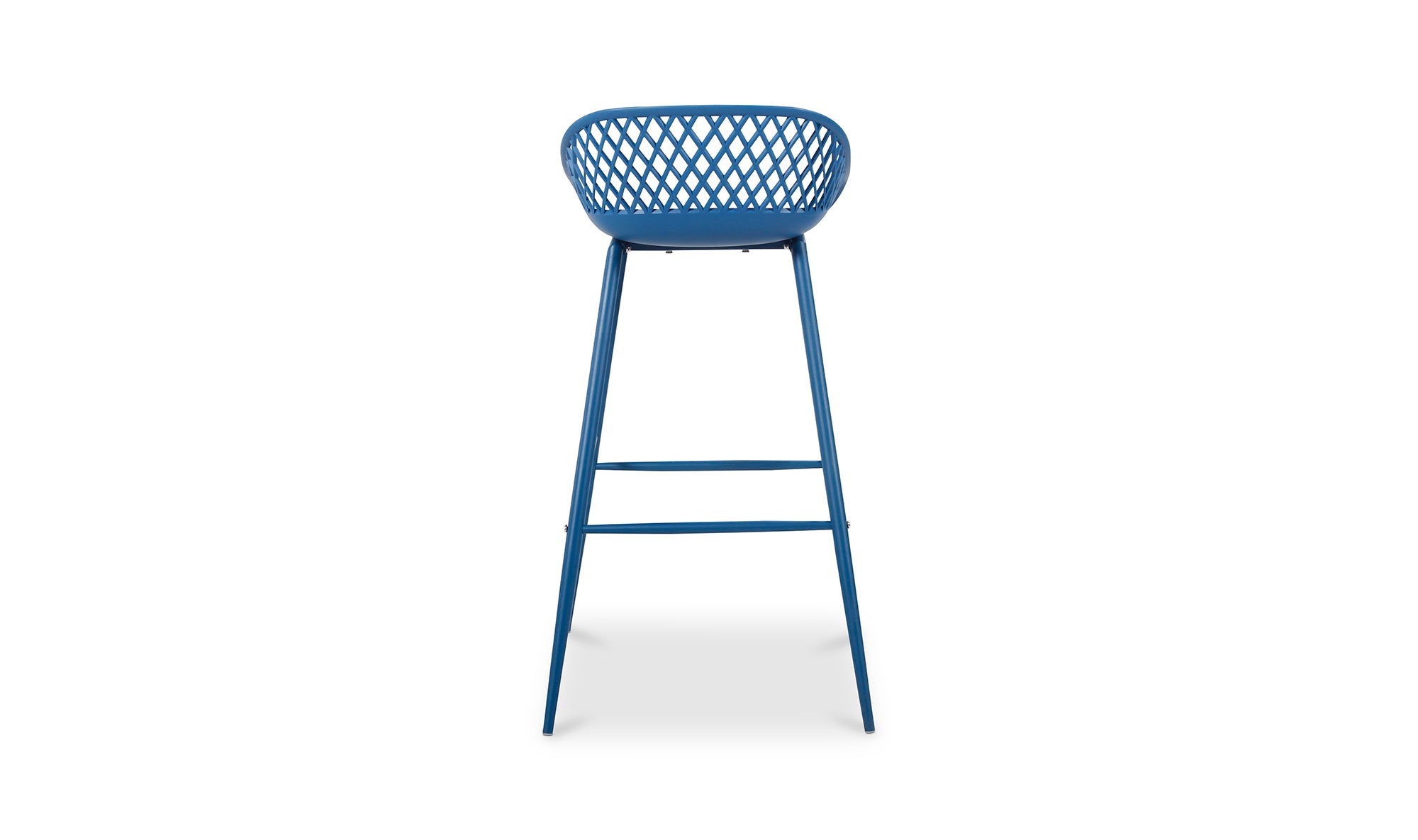 Aurelia Outdoor Barstool - Blue Set Of Two