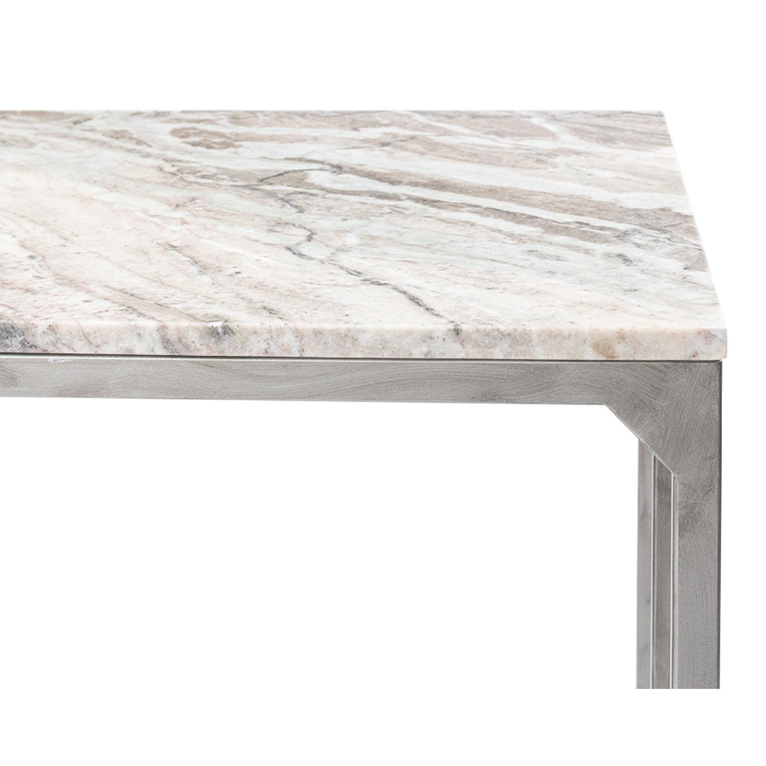 Open Desk With Shelves, Marble Top