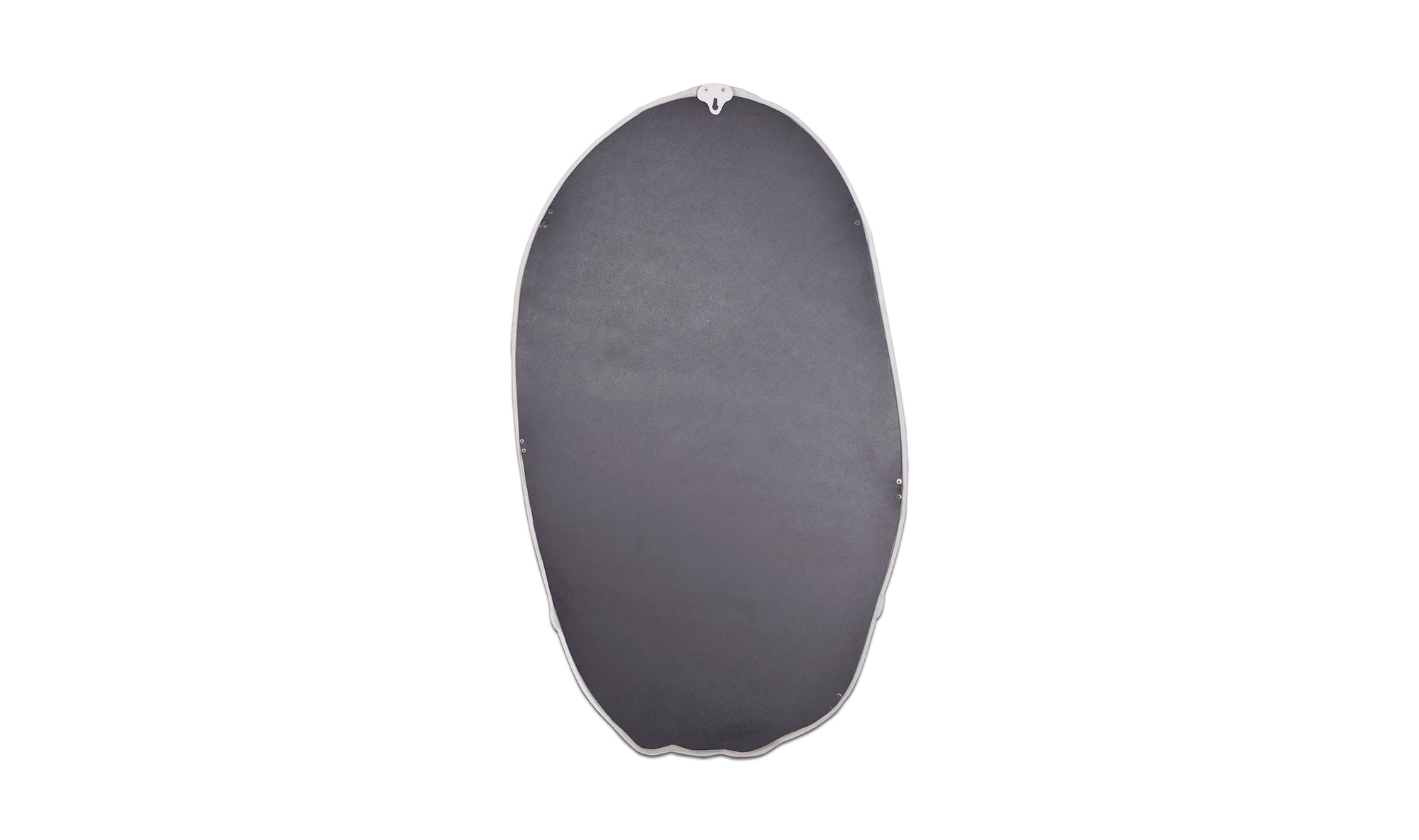 Forge Oval Mirror - White