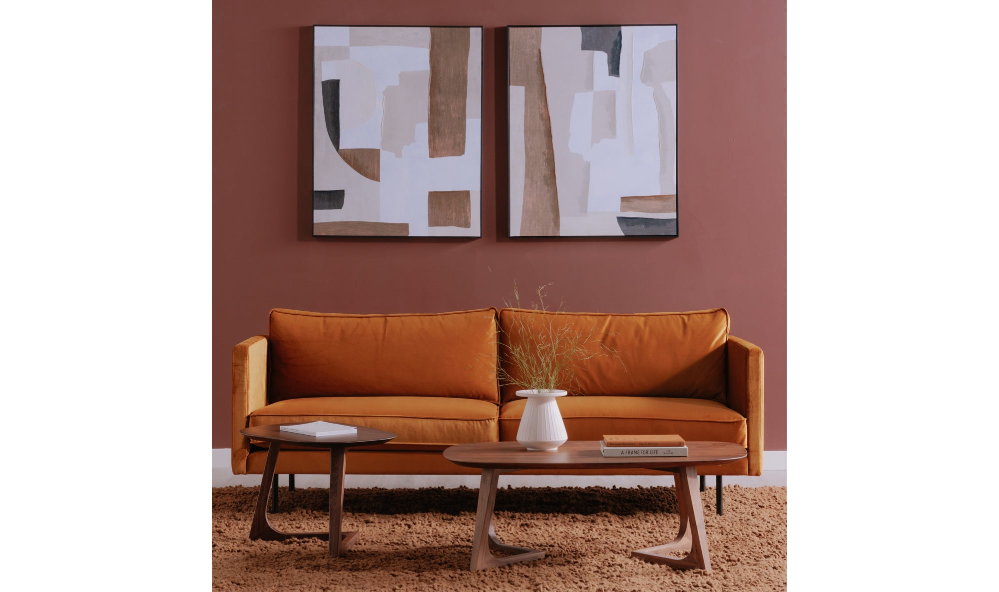 Azura End Table Brown