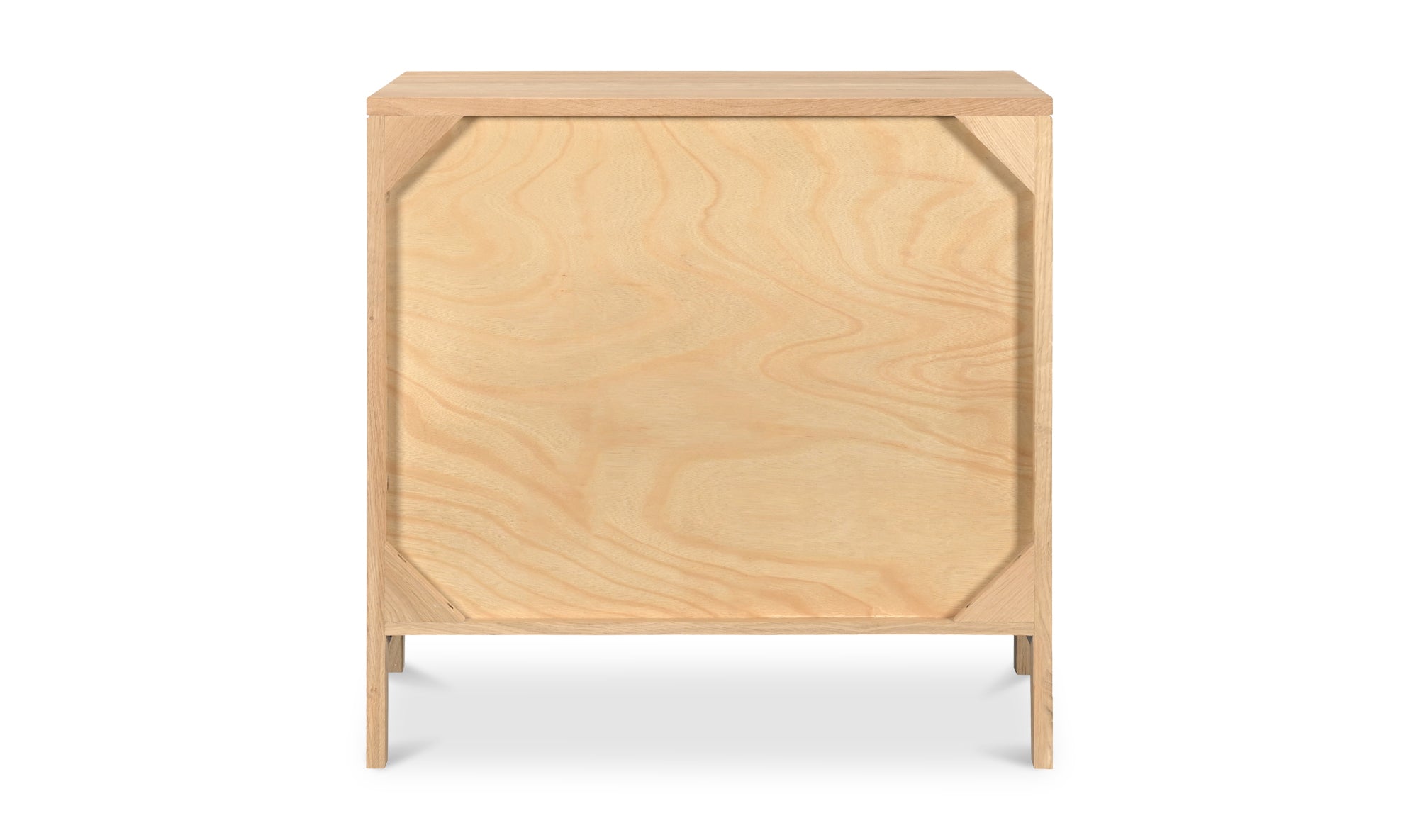 Arla 3 Drawer Nightstand Natural