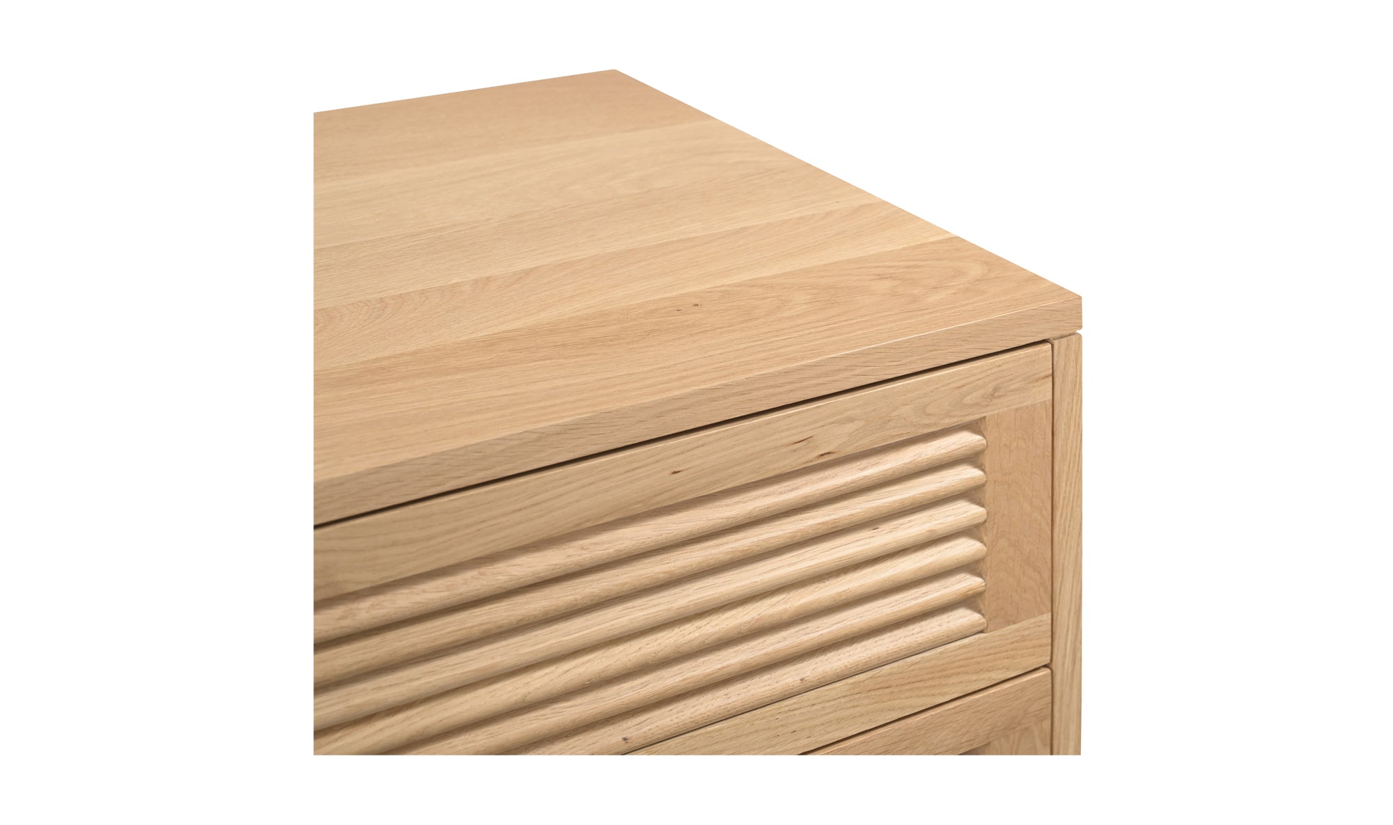Arla 3 Drawer Nightstand Natural