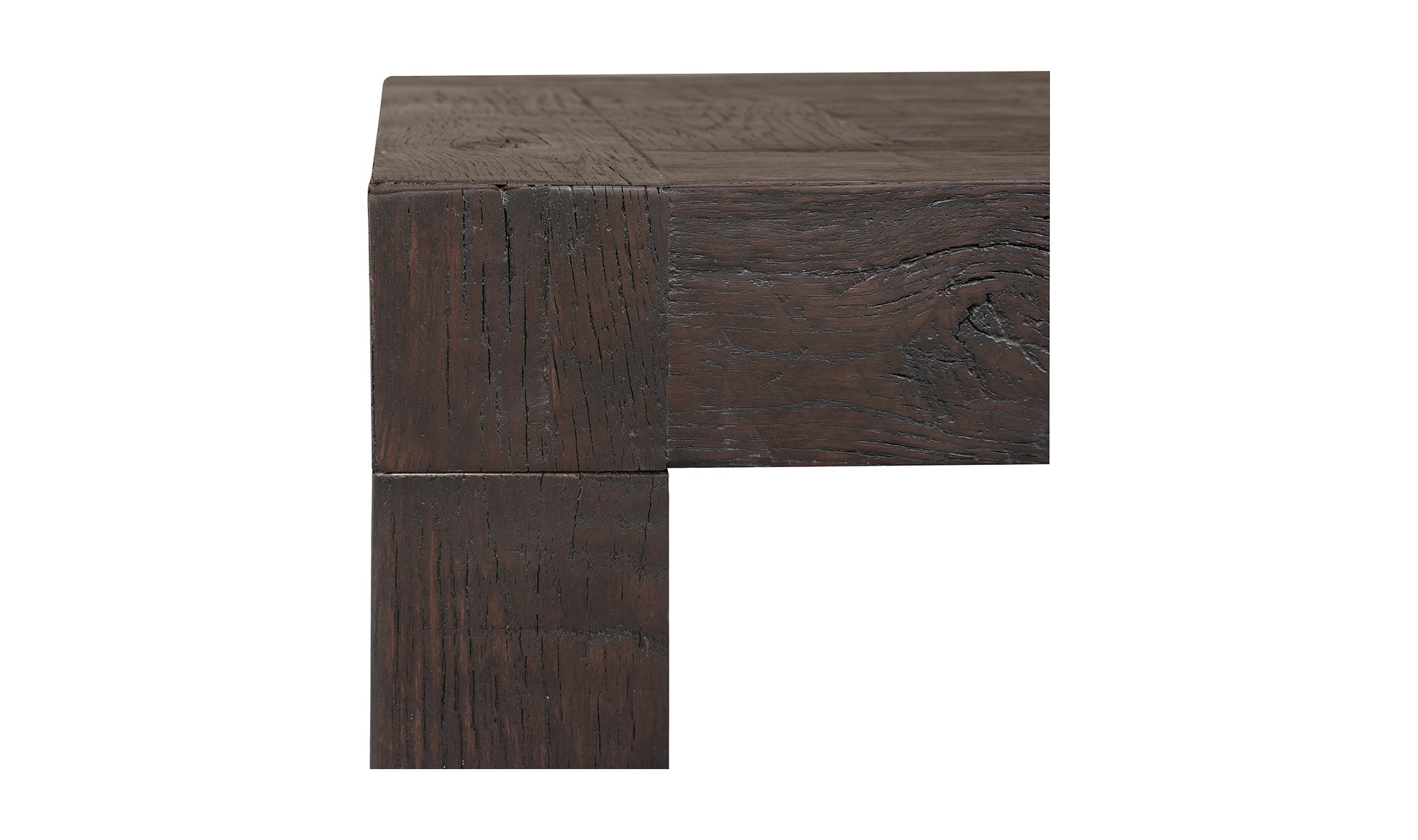 Aldric Side Table - Rustic Brown