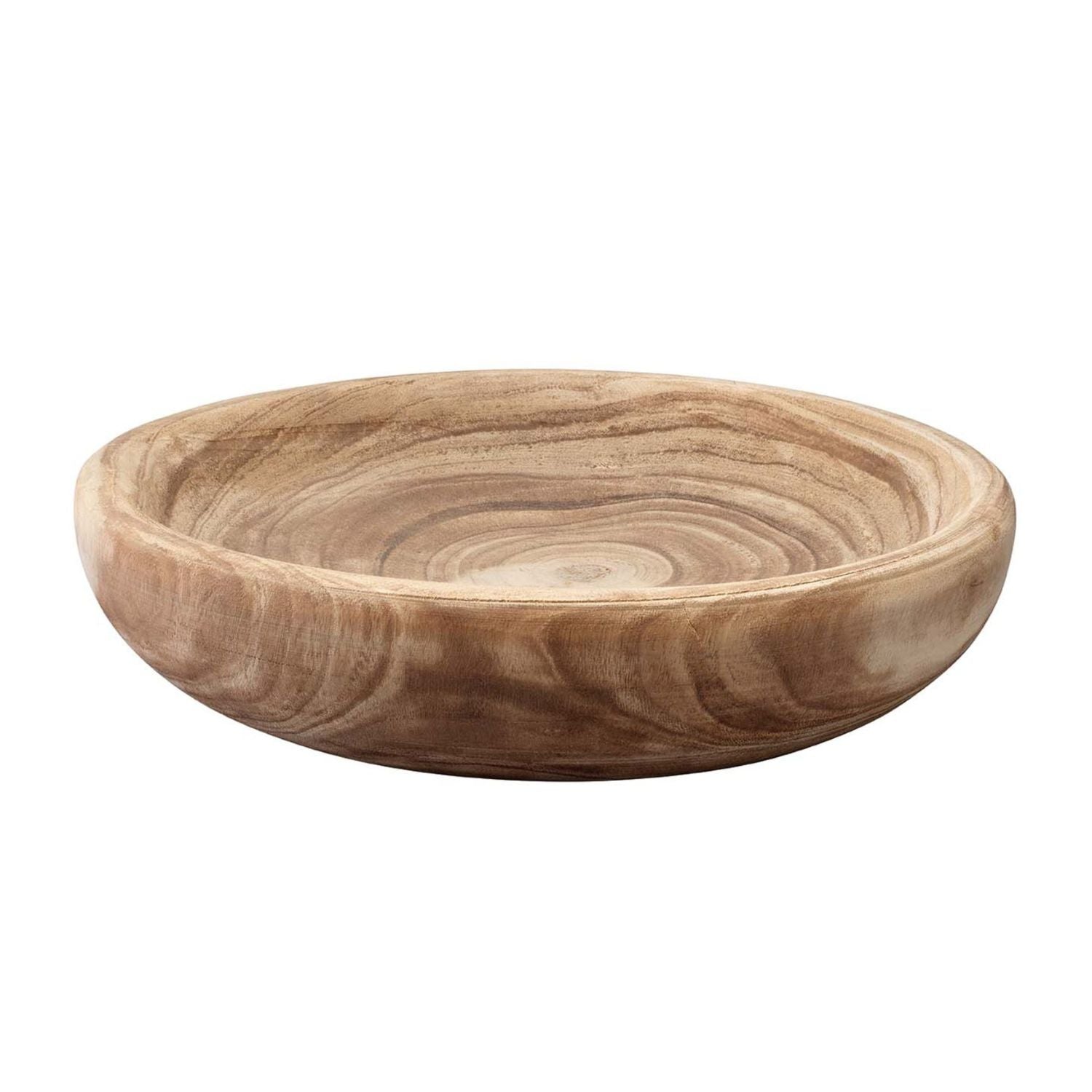 Laurel Wooden Decorative Bowl, Small