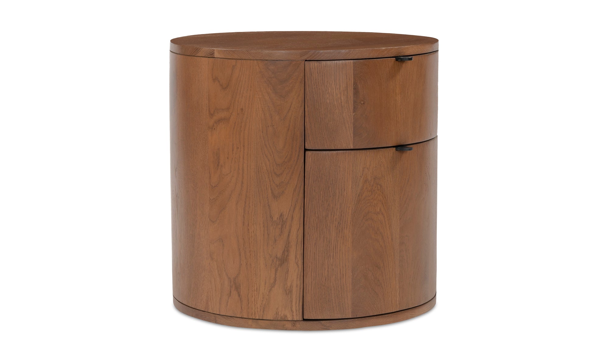 Leif Two Drawer Nightstand - Brown
