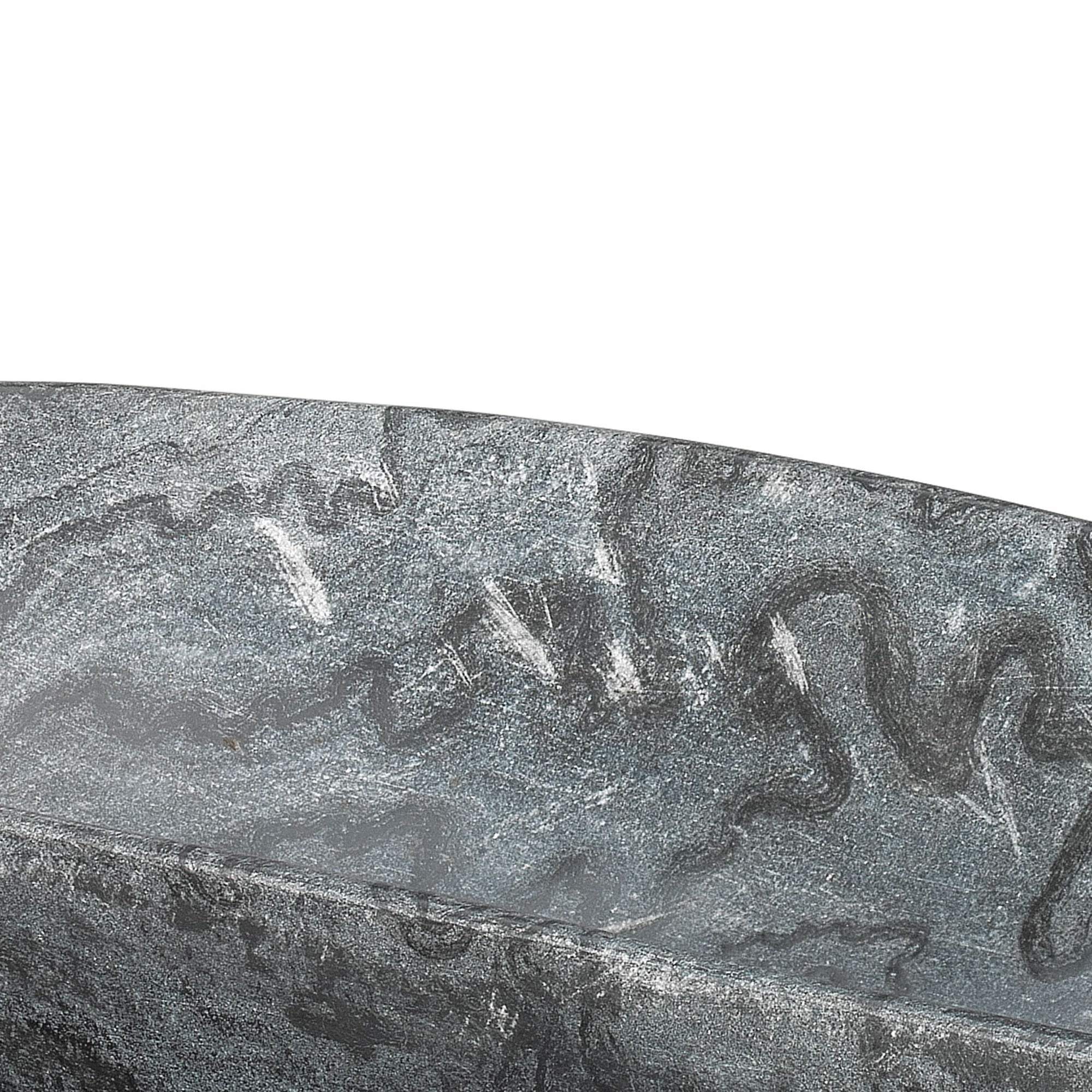 Long Oval Marble Bowl