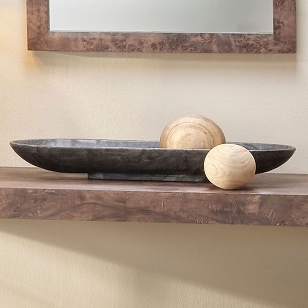Long Oval Marble Bowl