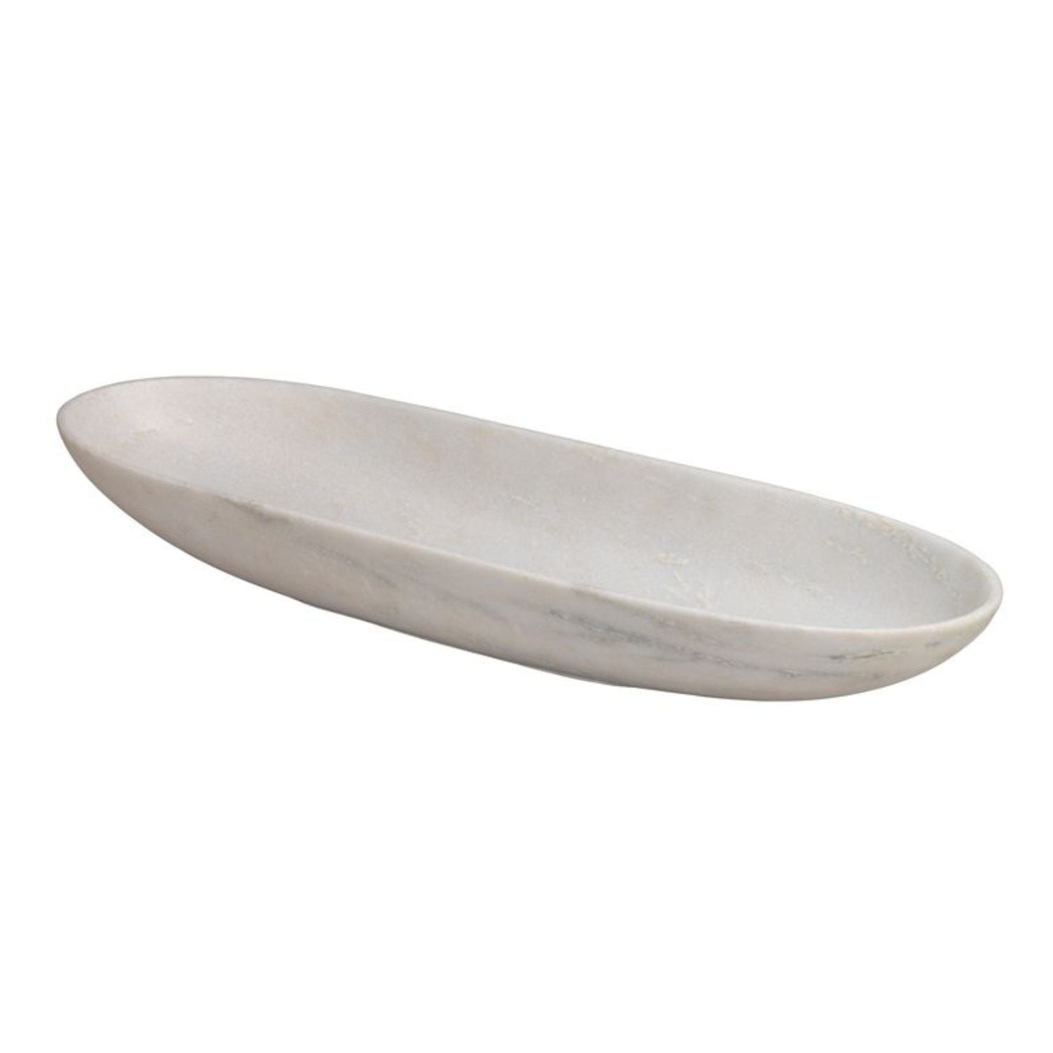 Long Oval Marble Bowl