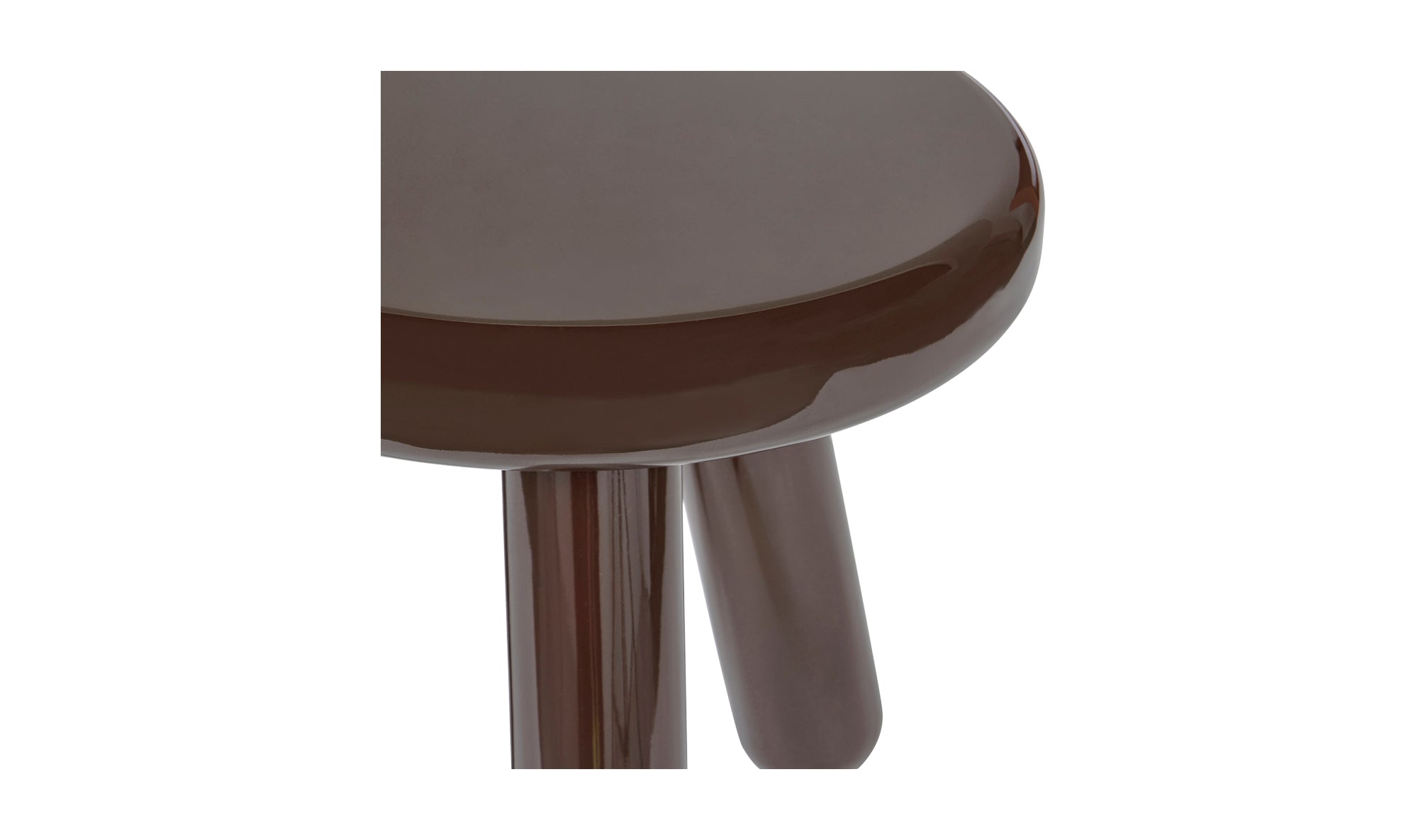 Felicity Accent Table - Dark Brown Lacquer