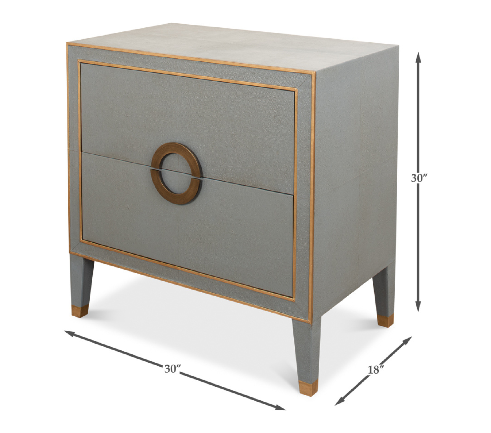 Gabriella Night Stand Storm Grey