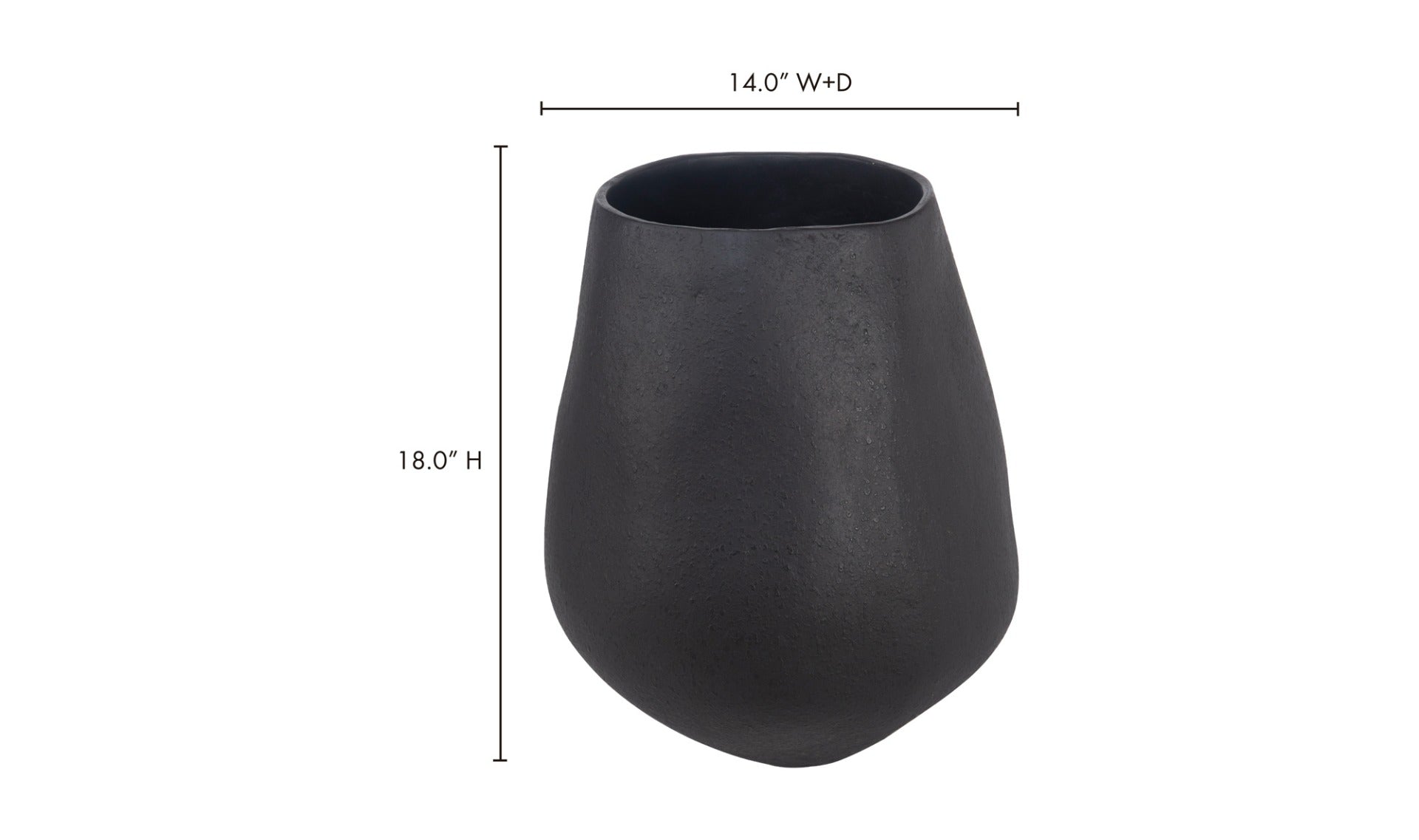 Laila Decorative Vessel Black