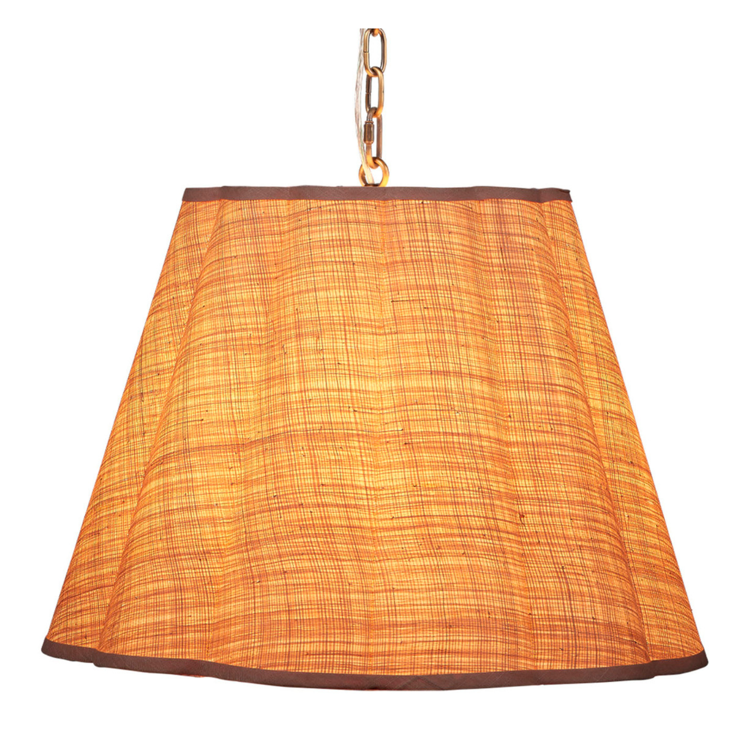 Scalloped Hanging Pendant