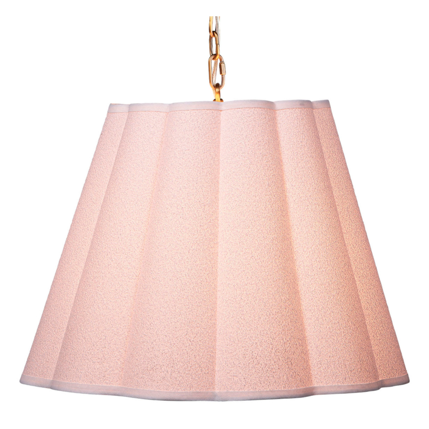 Scalloped Hanging Pendant
