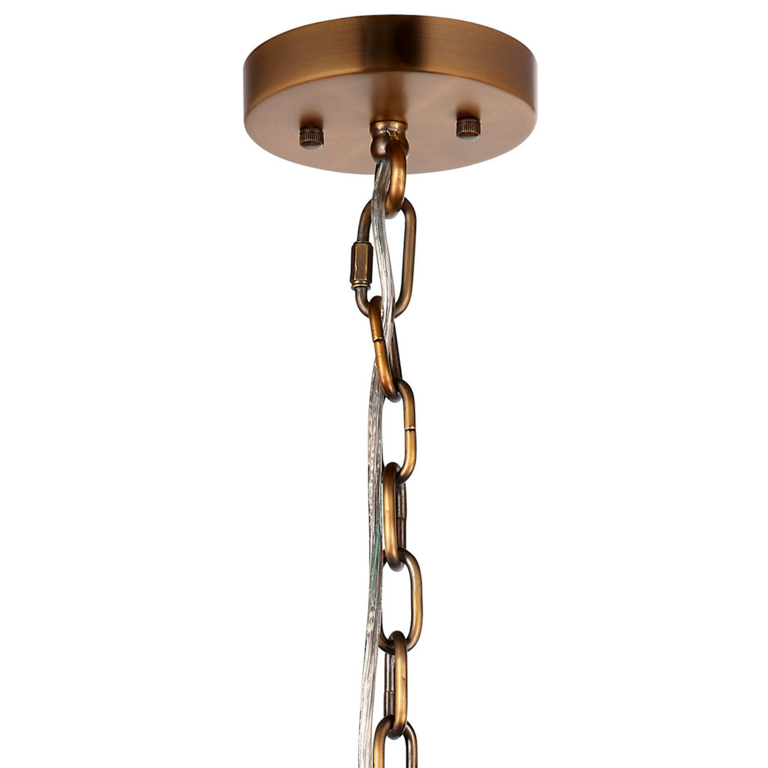 Scalloped Hanging Pendant