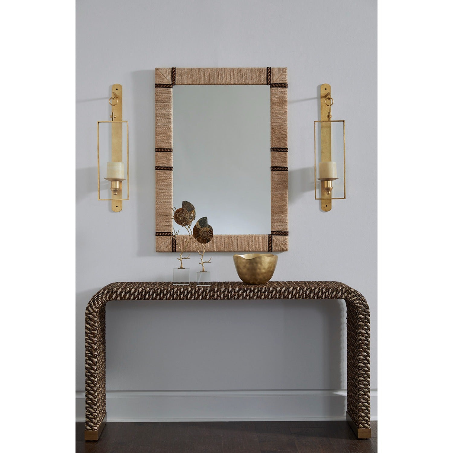 Rope Waterfall Console