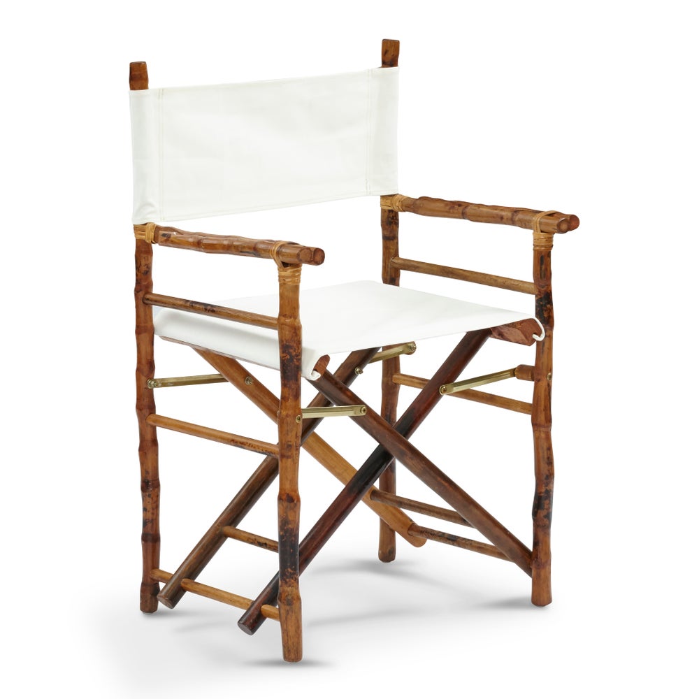 Folding Campaign Directors Chair - Set of Two