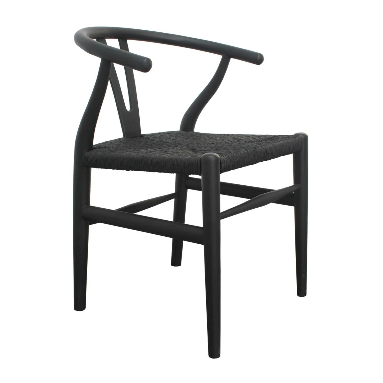 Hans Dining Arm Chair Black