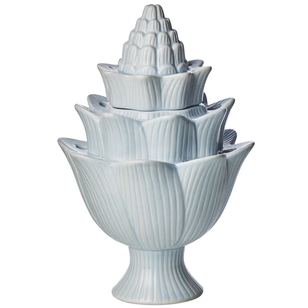 TULIPIERE ARTICHOKE LIGHT BLUE