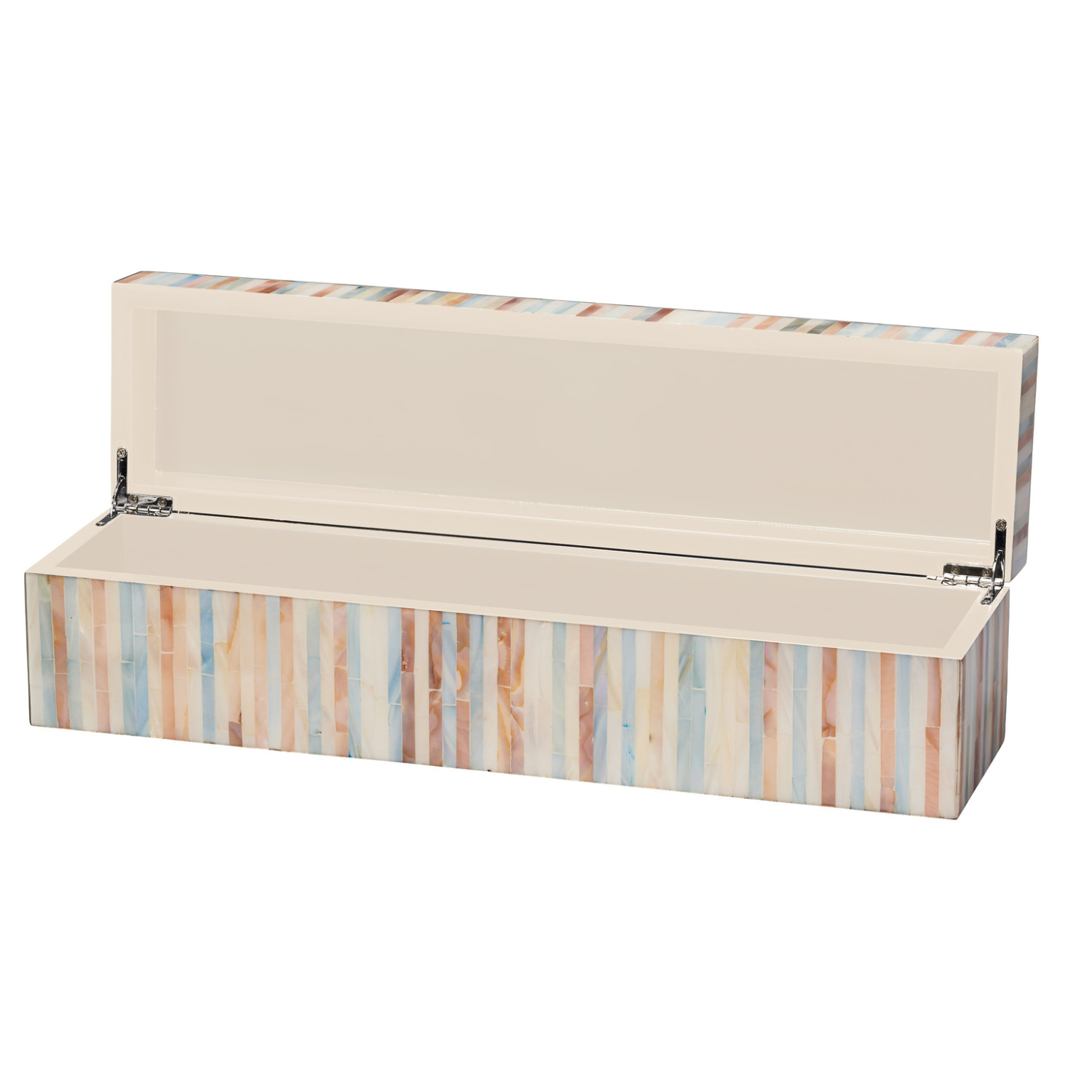 Roosevelt Box in Mixed Blue, Large