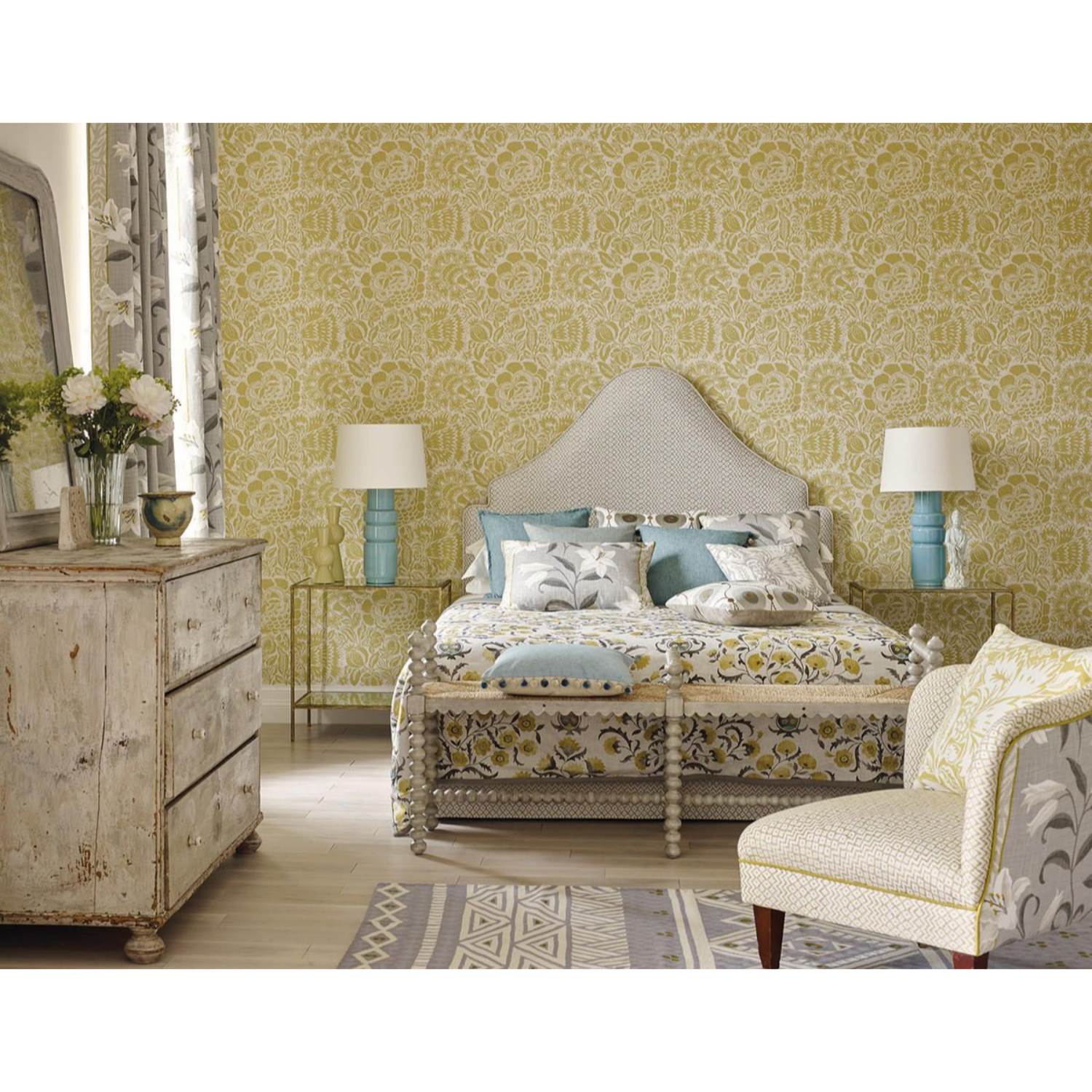 Bellingham Country Grey Double Bench