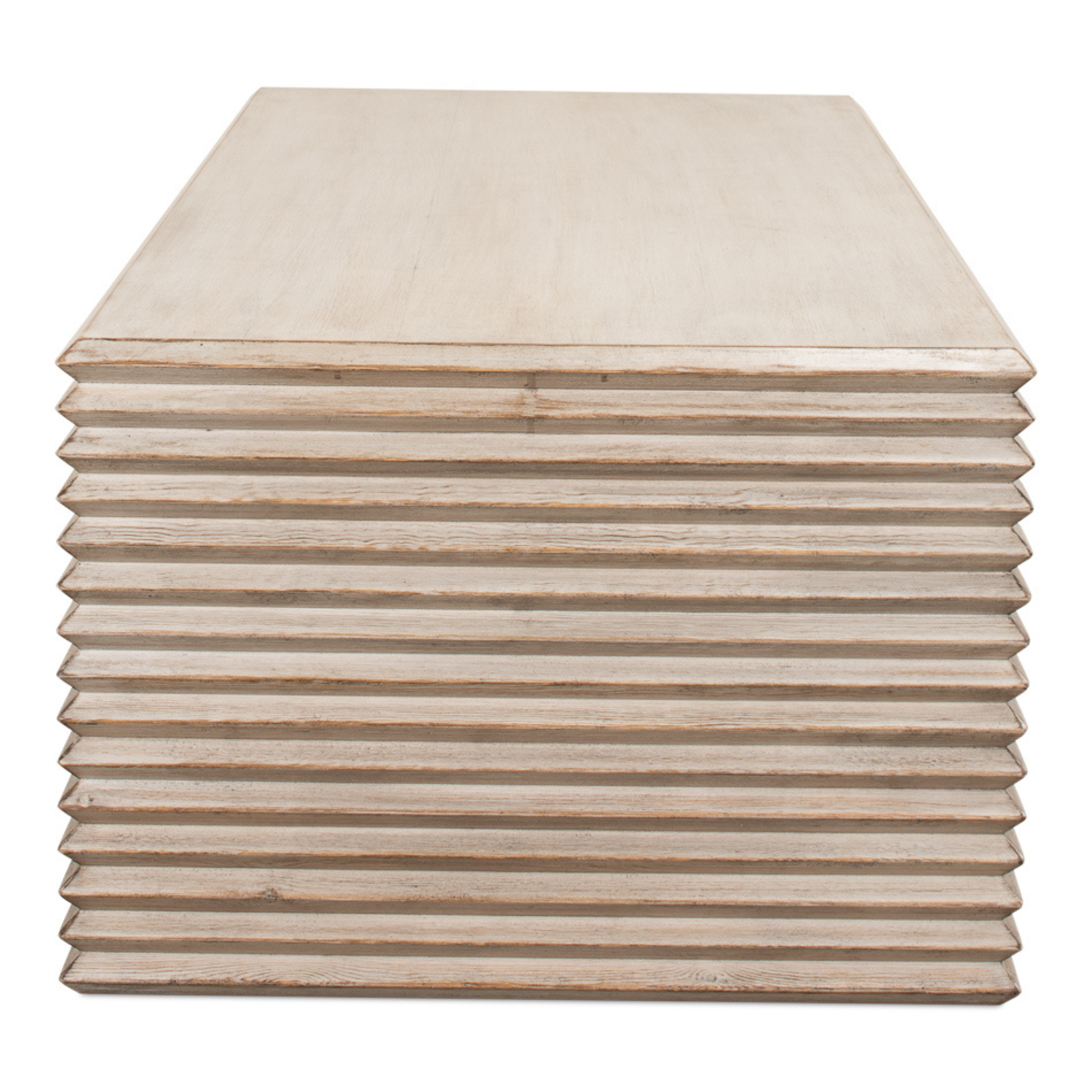 Stacked Cocktail Table - Stone Grey