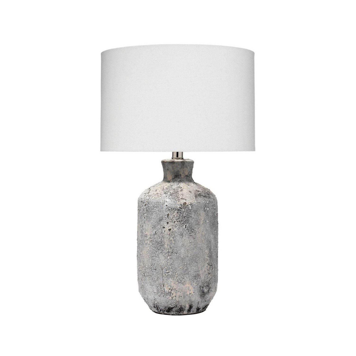 Blaire Ceramic Table Lamp, Grey