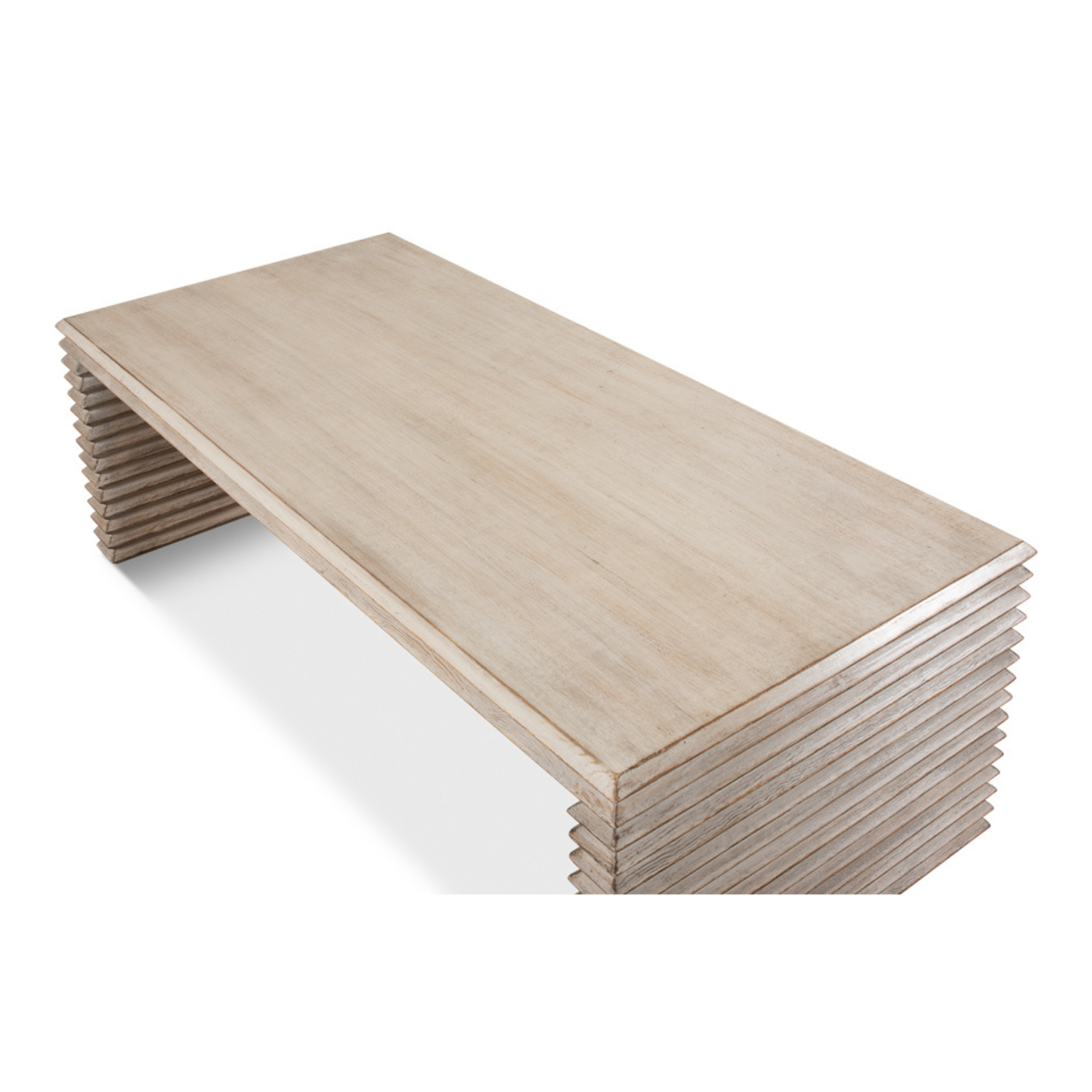 Stacked Cocktail Table - Stone Grey