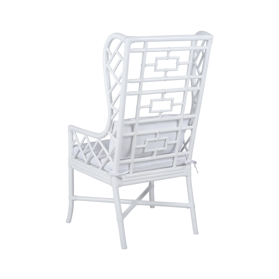 Gwyneth Wing Chair - Pure White
