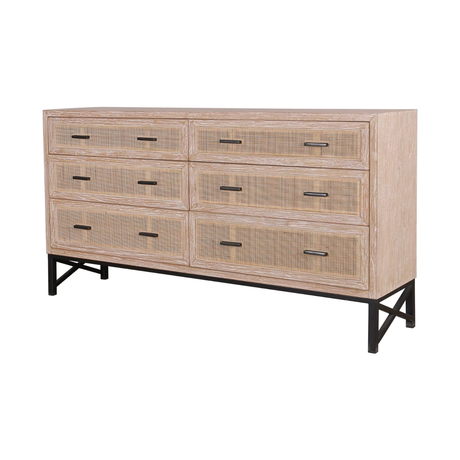 Noah 6 Drawer Dresser Natural
