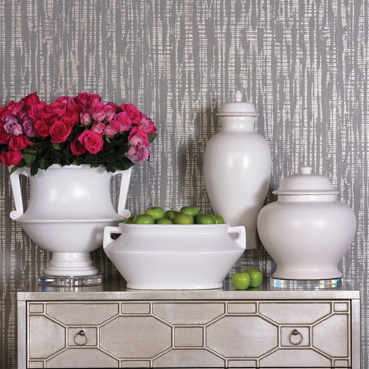 Odeon White Short Jar