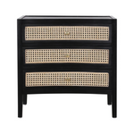 Brice Side Table Black / Natural