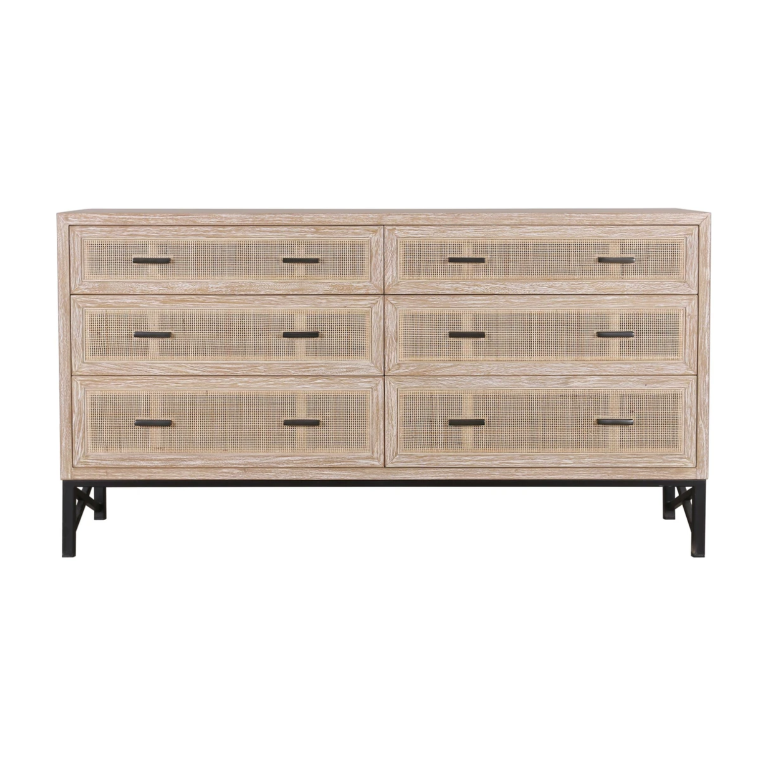 Noah 6 Drawer Dresser Natural