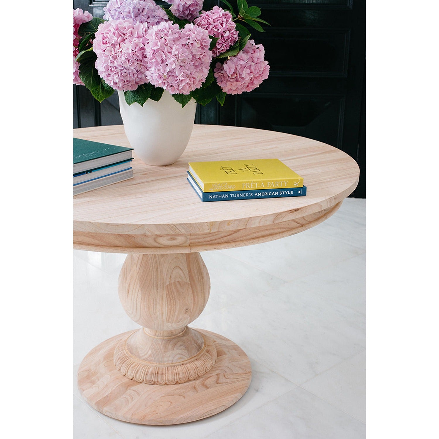48" Charlotte Pedestal Table (Natural)