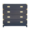 Large Carlyle Campaign Dresser - Navy