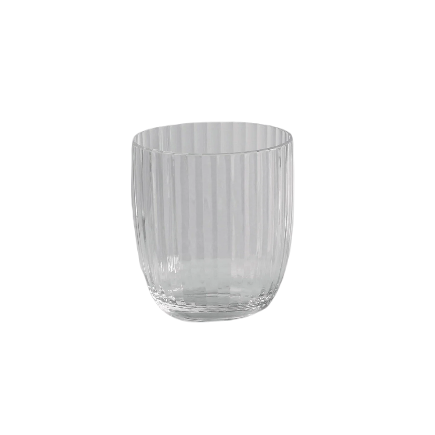VIDA Acrylic Double Old Fashioned Set of 4 (Clear)