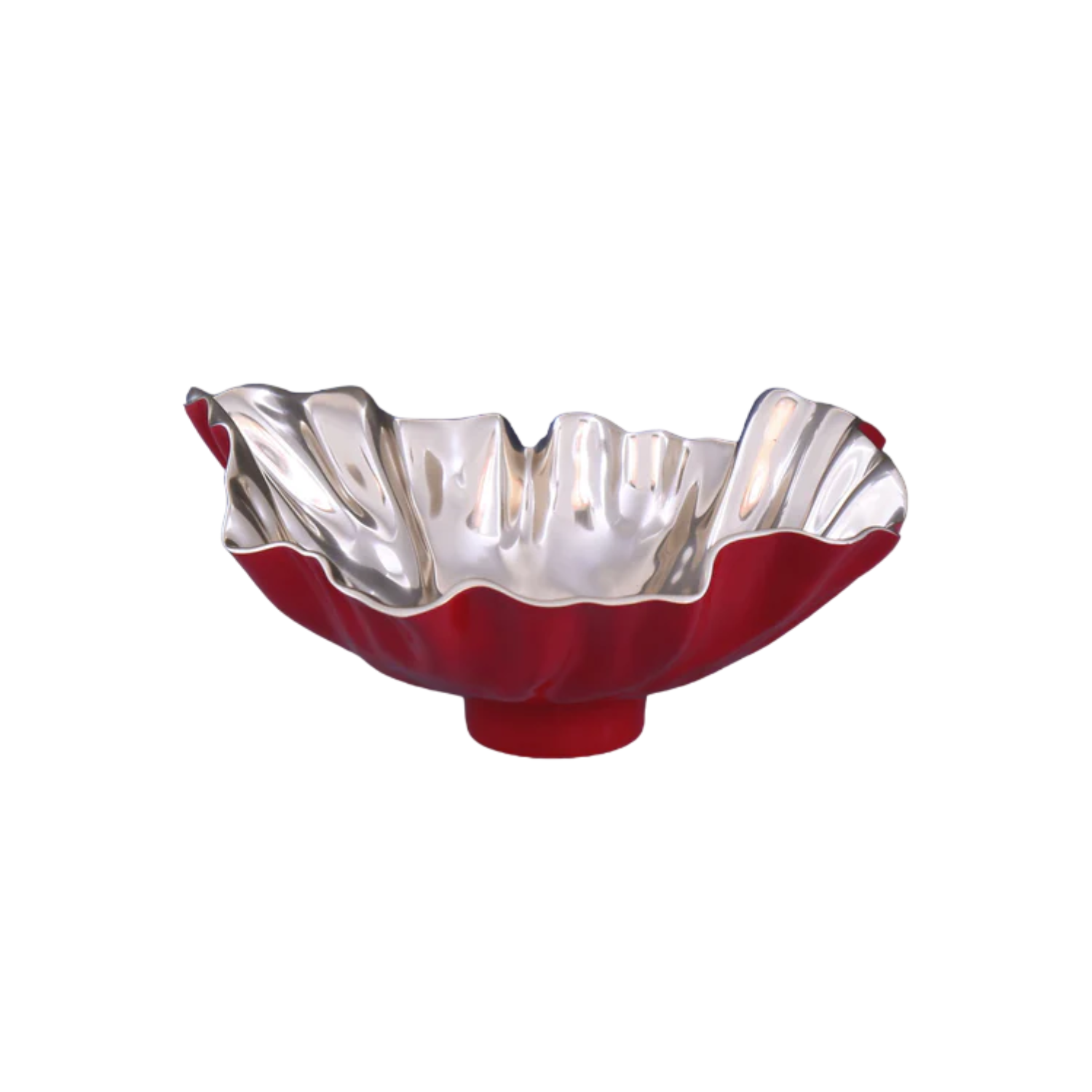 THANNI Bloom Medium Bowl (Red and Gold)