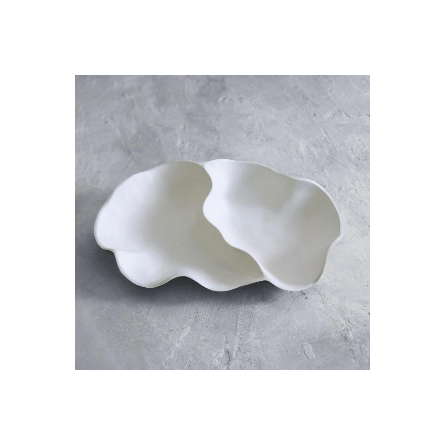 VIDA Nube Large Double Dip (White)