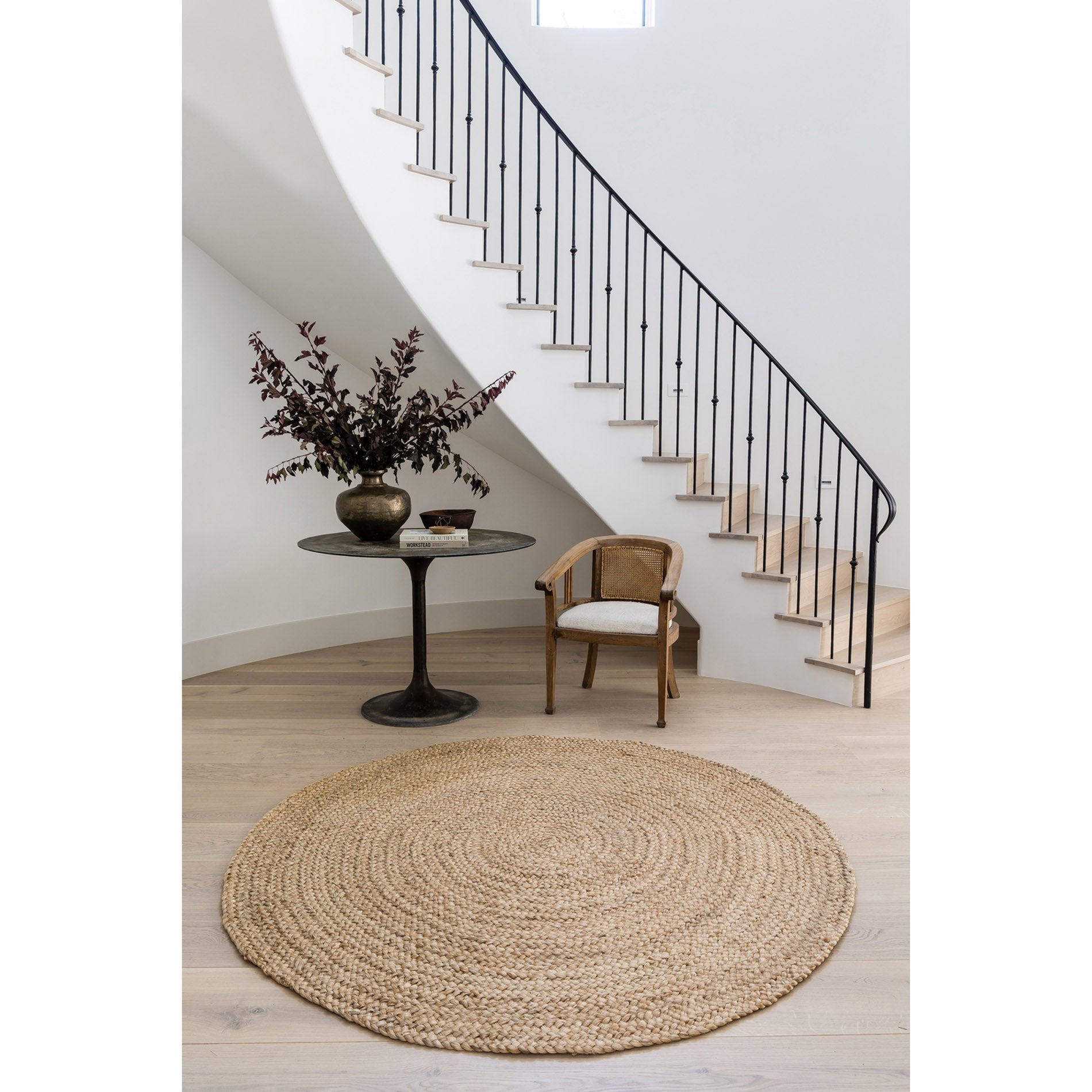 Pure Salt Cassis Braid Natural Rug