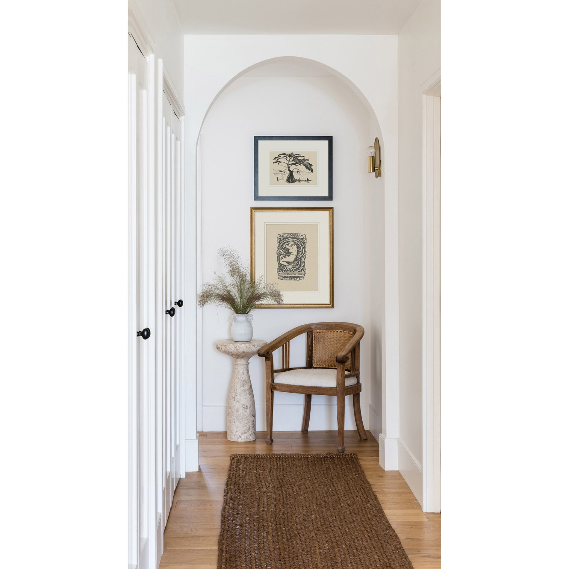 Pure Salt Cassis Braid Walnut Rug