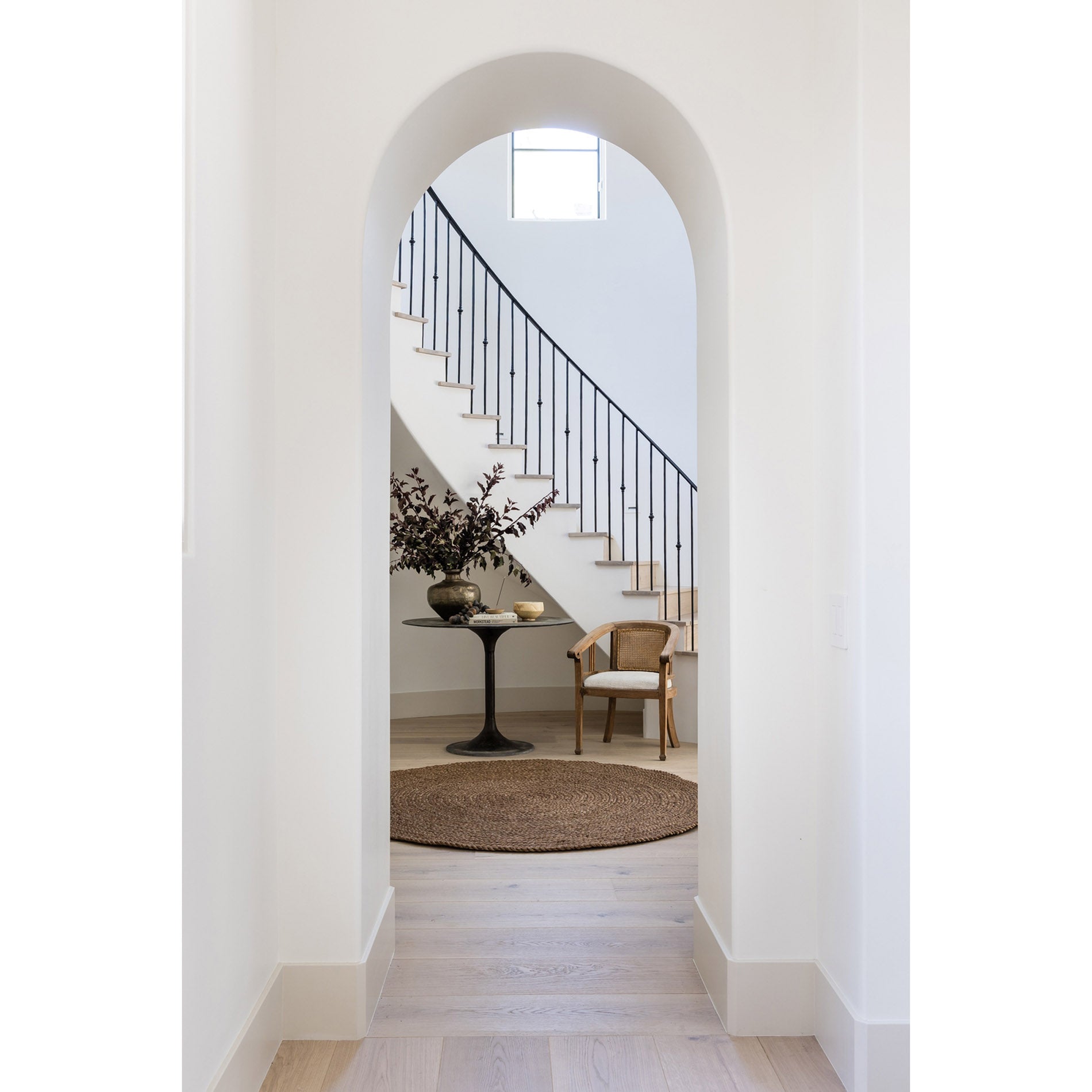 Pure Salt Cassis Braid Walnut Rug