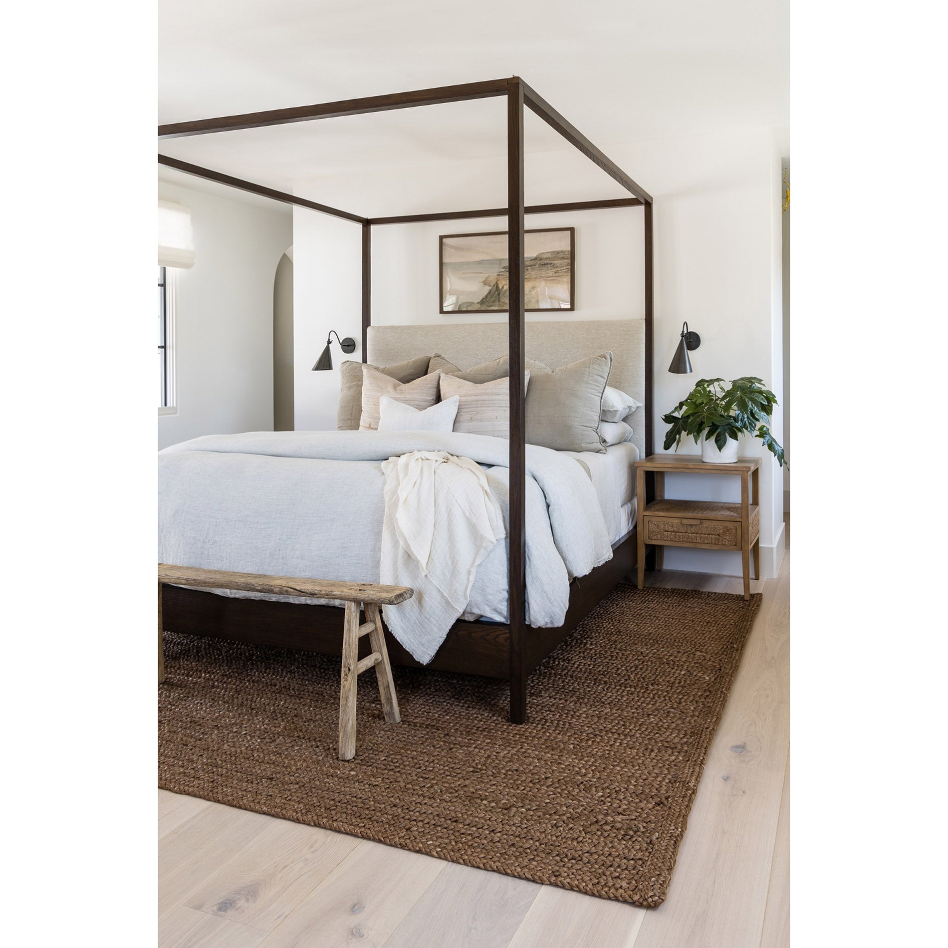 Pure Salt Cassis Braid Walnut Rug