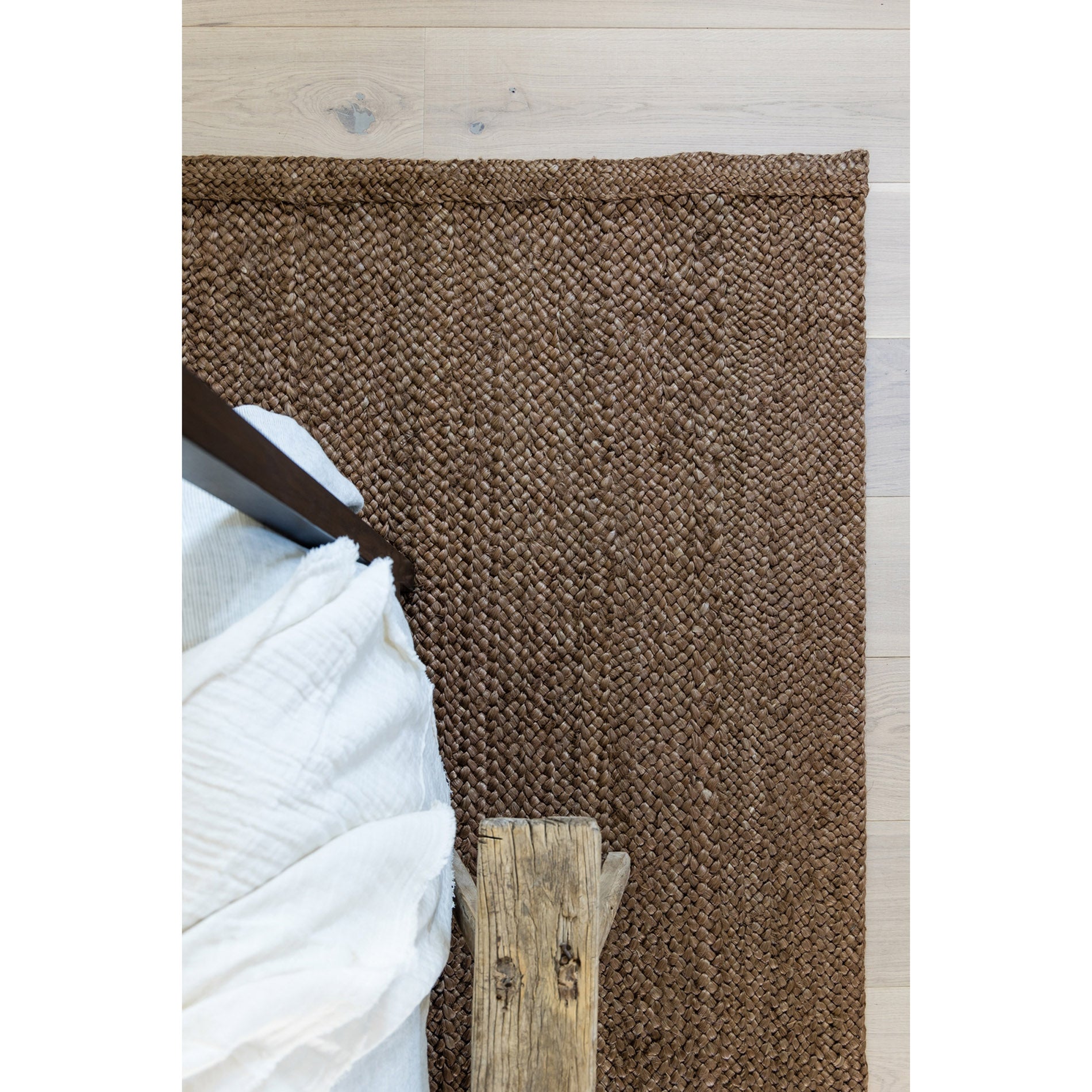 Pure Salt Cassis Braid Walnut Rug