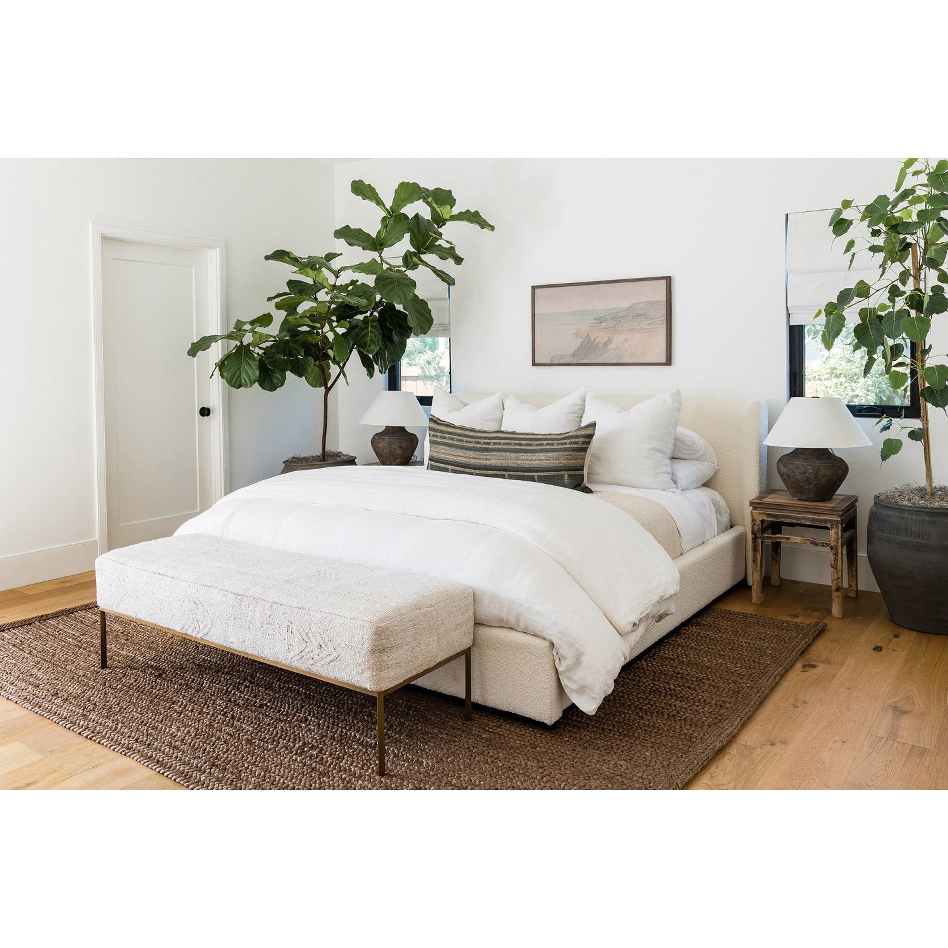 Pure Salt Cassis Braid Walnut Rug