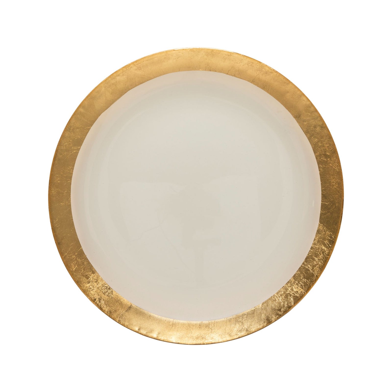 Glass Band Charger Plate Camilla by Casafina Set of 6