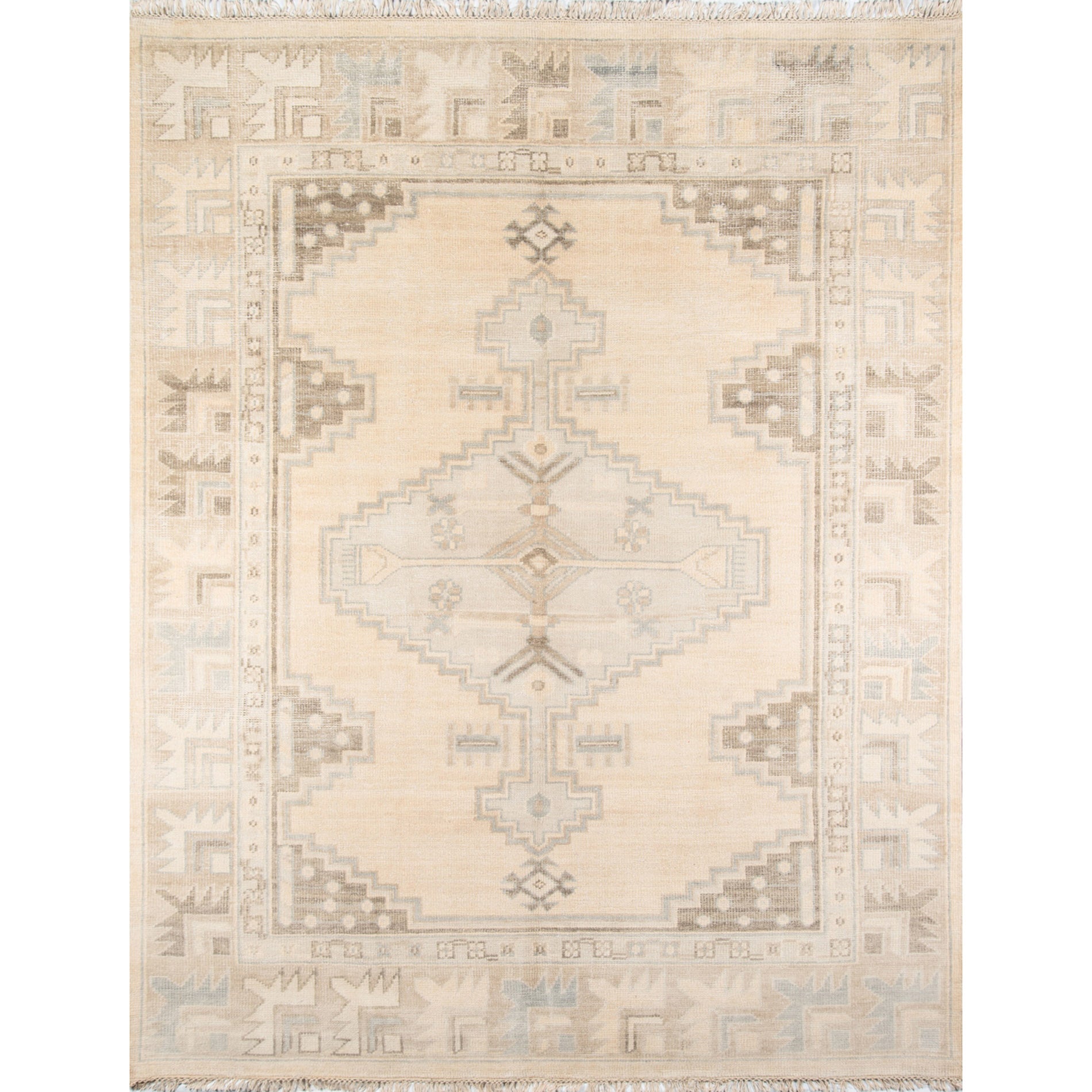 Erin Gates by Momeni Concord Walden Beige Hand Knotted Wool Rug