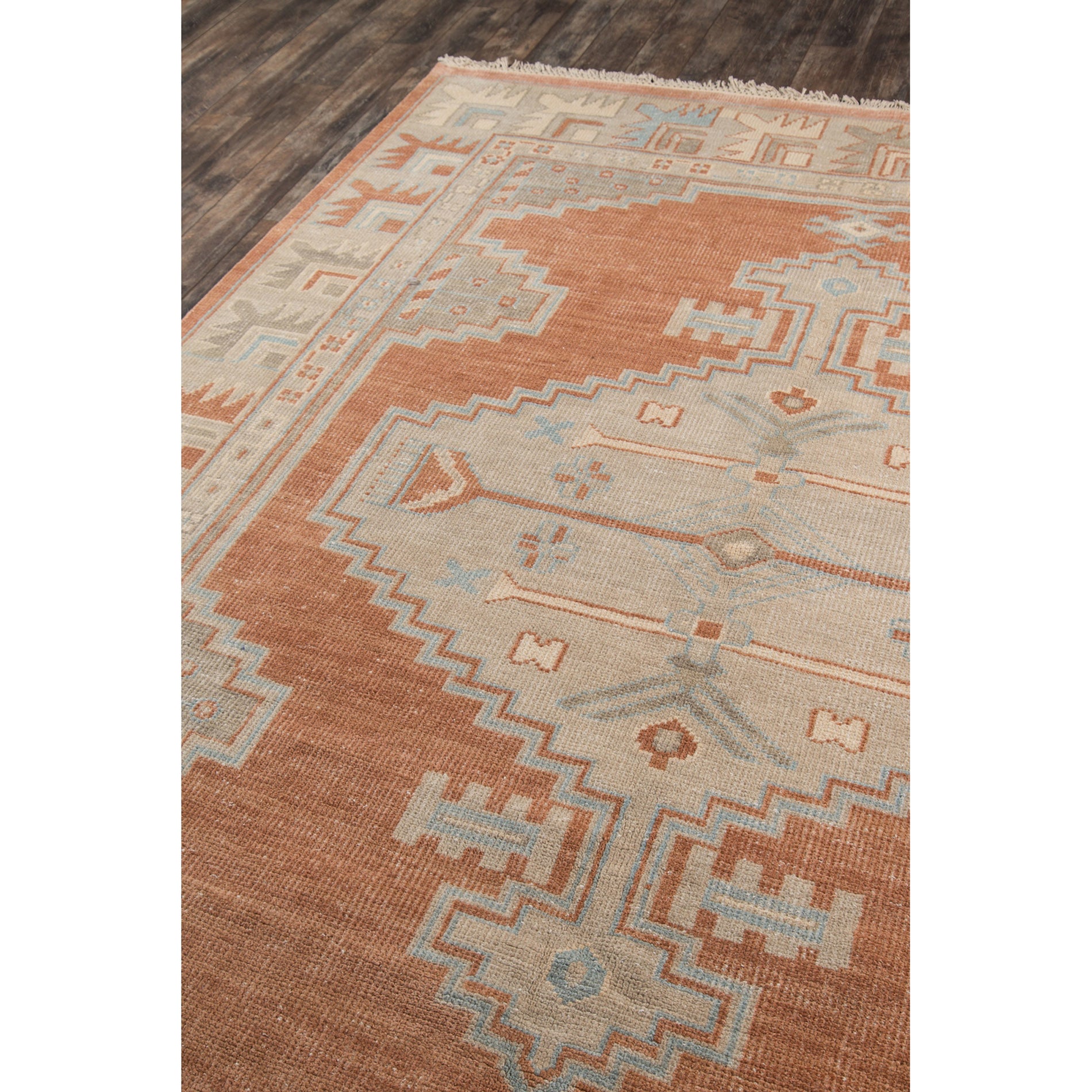 Erin Gates by Momeni Concord Walden Rust Hand Knotted Wool Rug