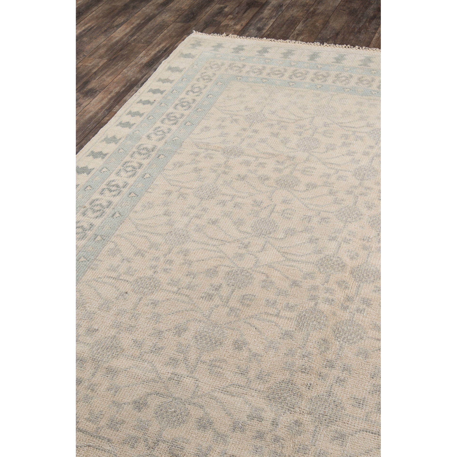 Erin Gates by Momeni Concord Sudbury Ivory Hand Knotted Wool Rug