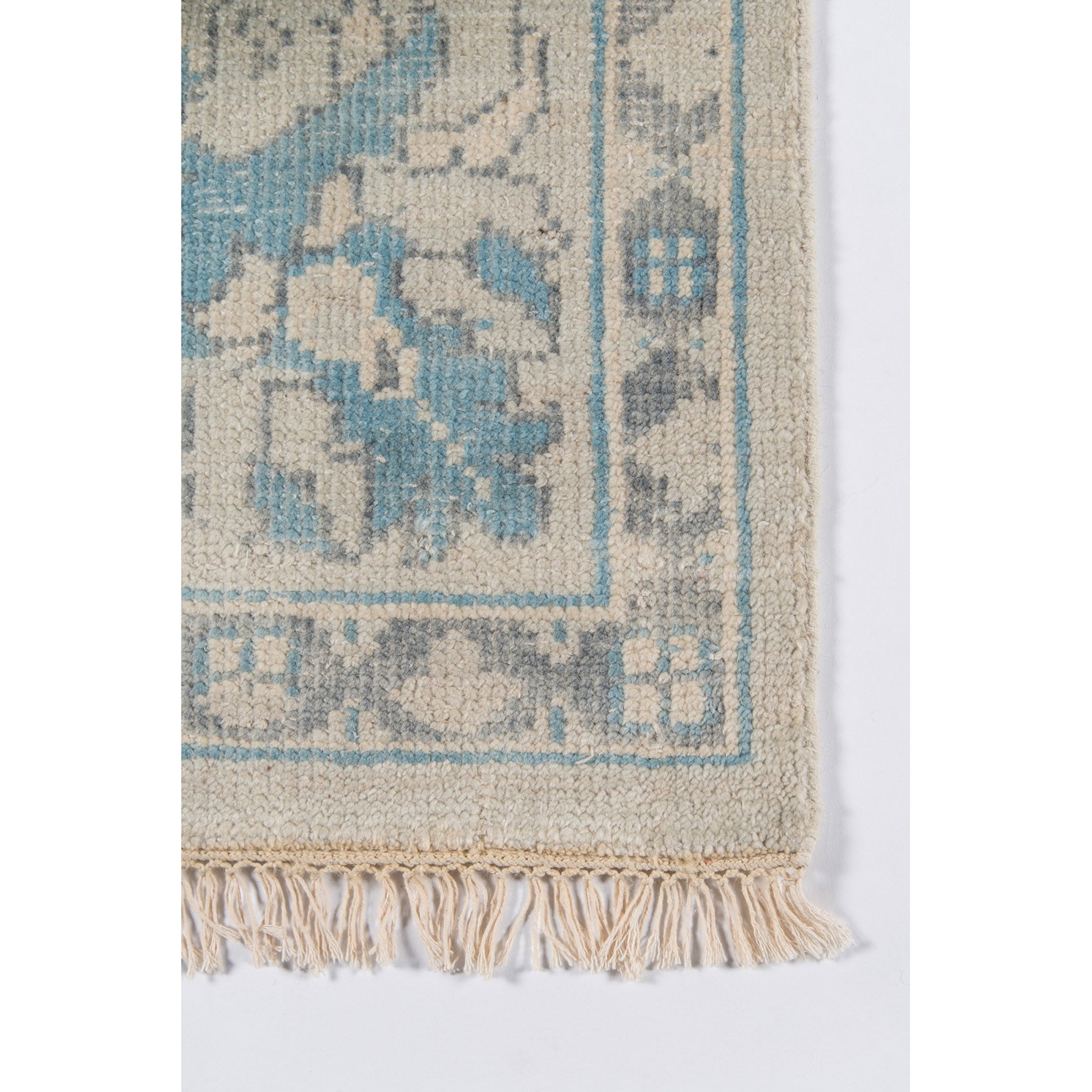 Erin Gates by Momeni Concord Lowell Ivory Hand Knotted Wool Rug