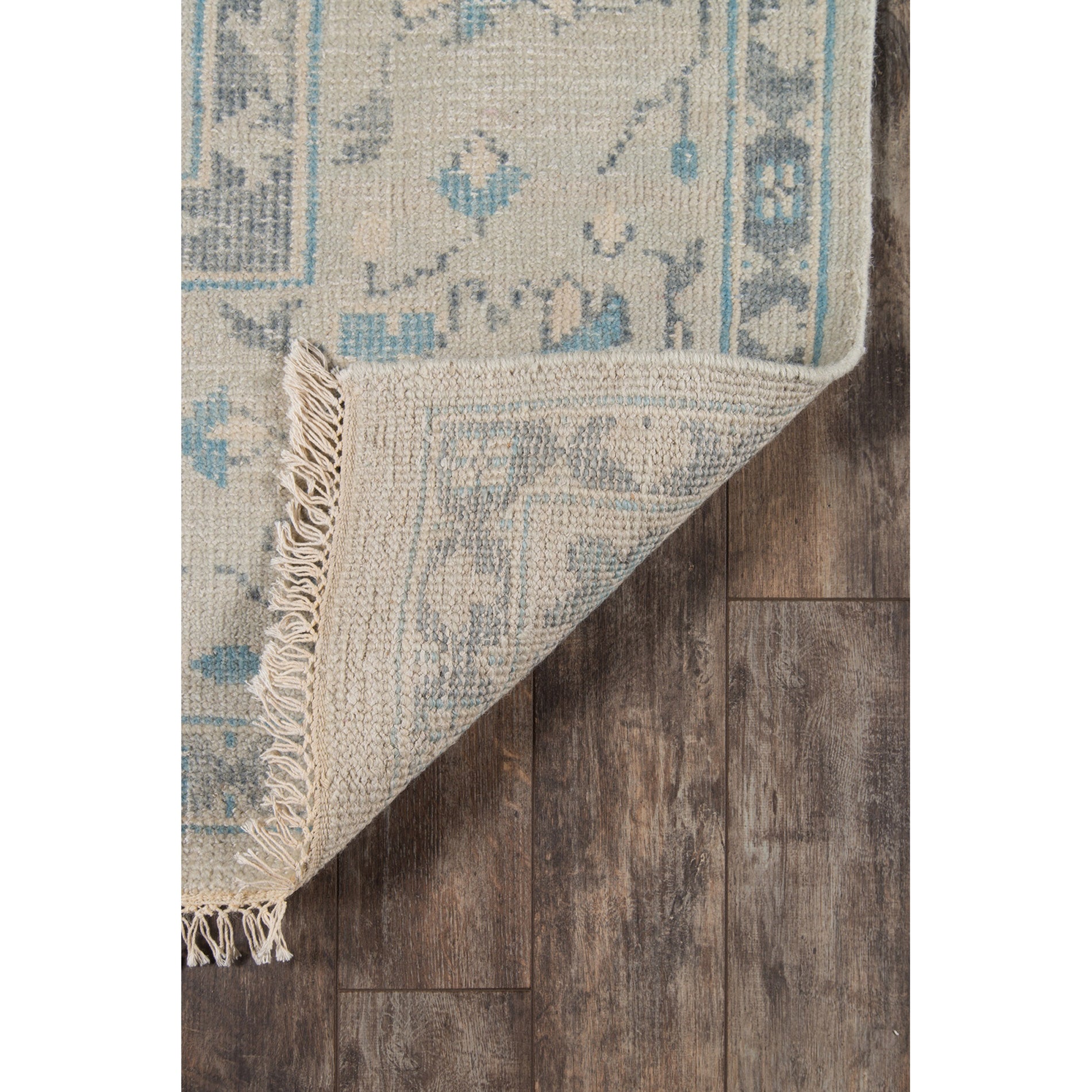 Erin Gates by Momeni Concord Lowell Ivory Hand Knotted Wool Rug