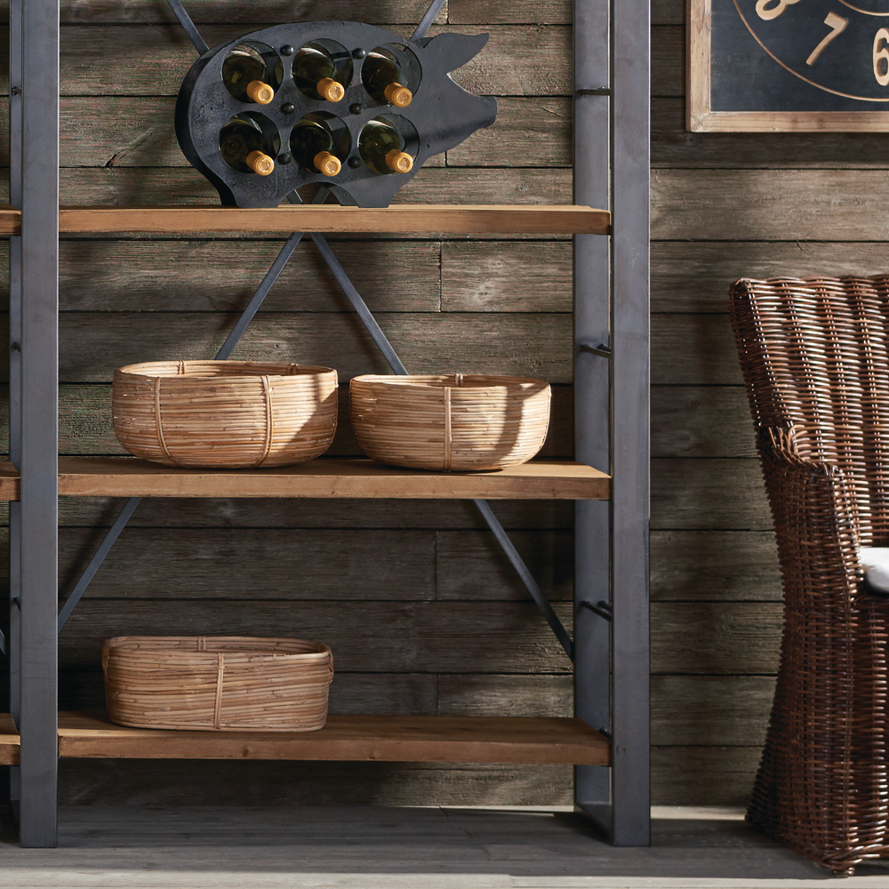 Luca Low Baskets Set of 3